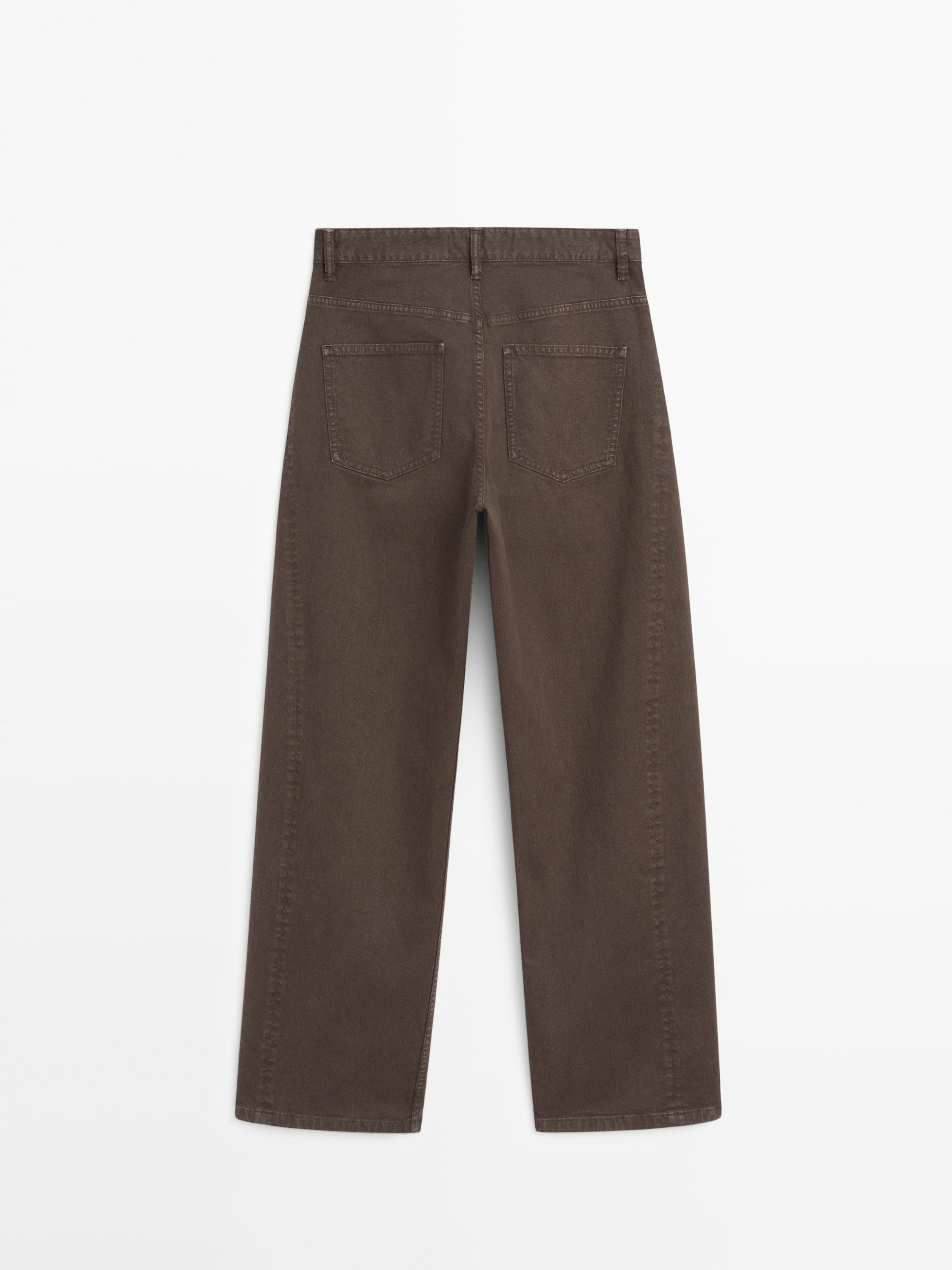 High-waist balloon fit jeans